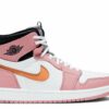 Air Jordan 1 High Zoom ‘Pink Glaze’ Unfading Sneaker