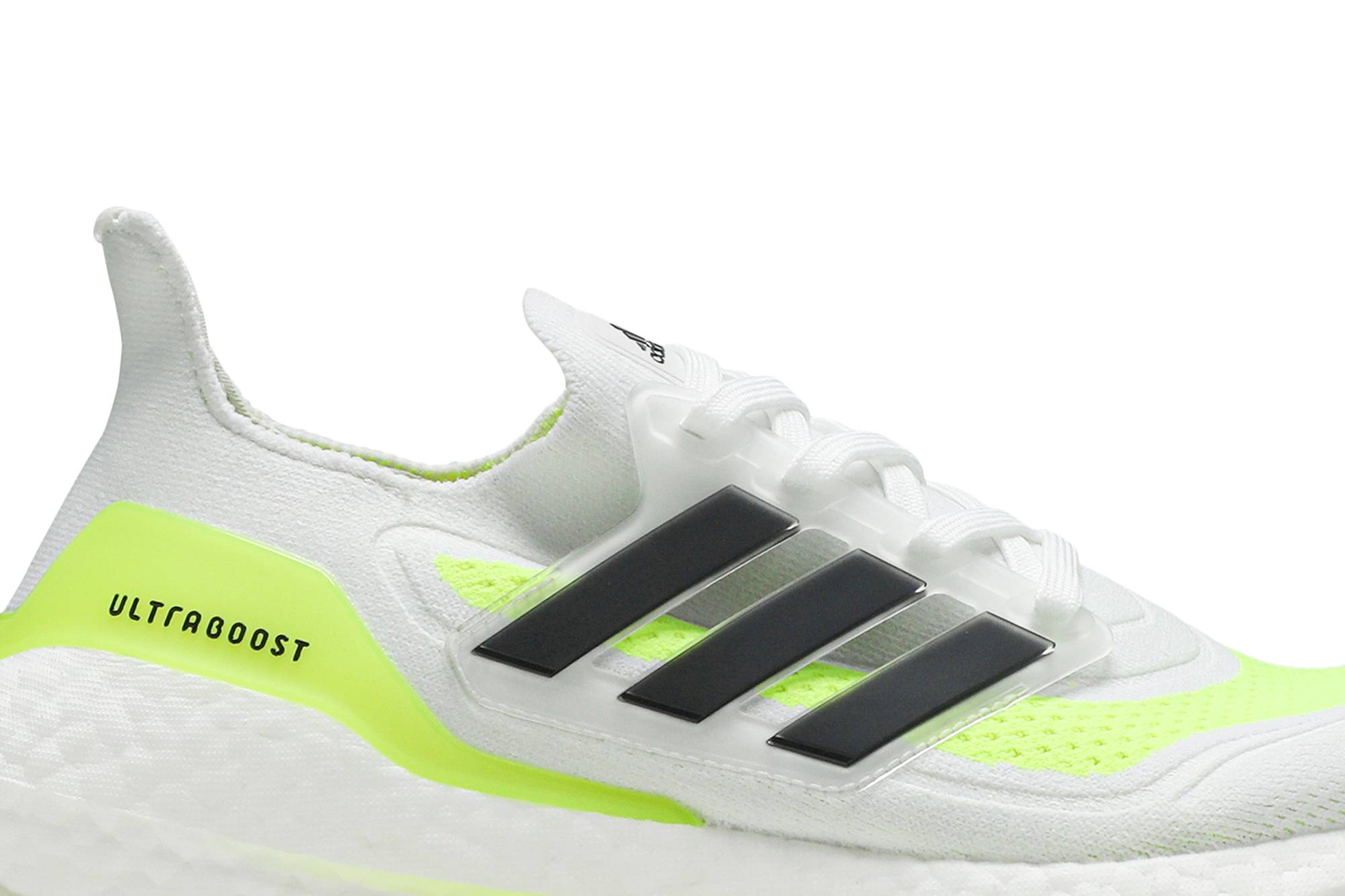 Adidas UltraBoost 21 ‘White Solar Yellow’ FY0377 - Image 2
