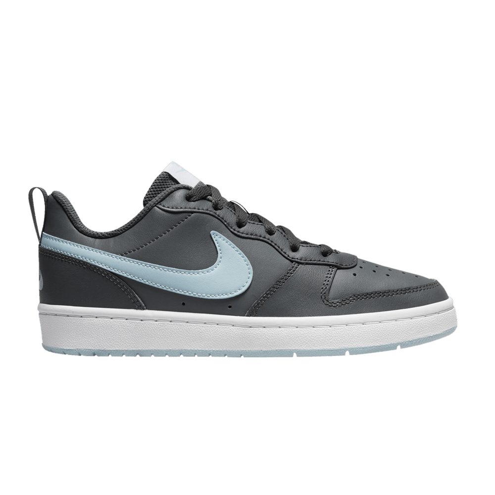 ( Grade School ) Nike Court Borough Low 2 ‘Iron Grey Ocean Bliss’ BQ5448-018