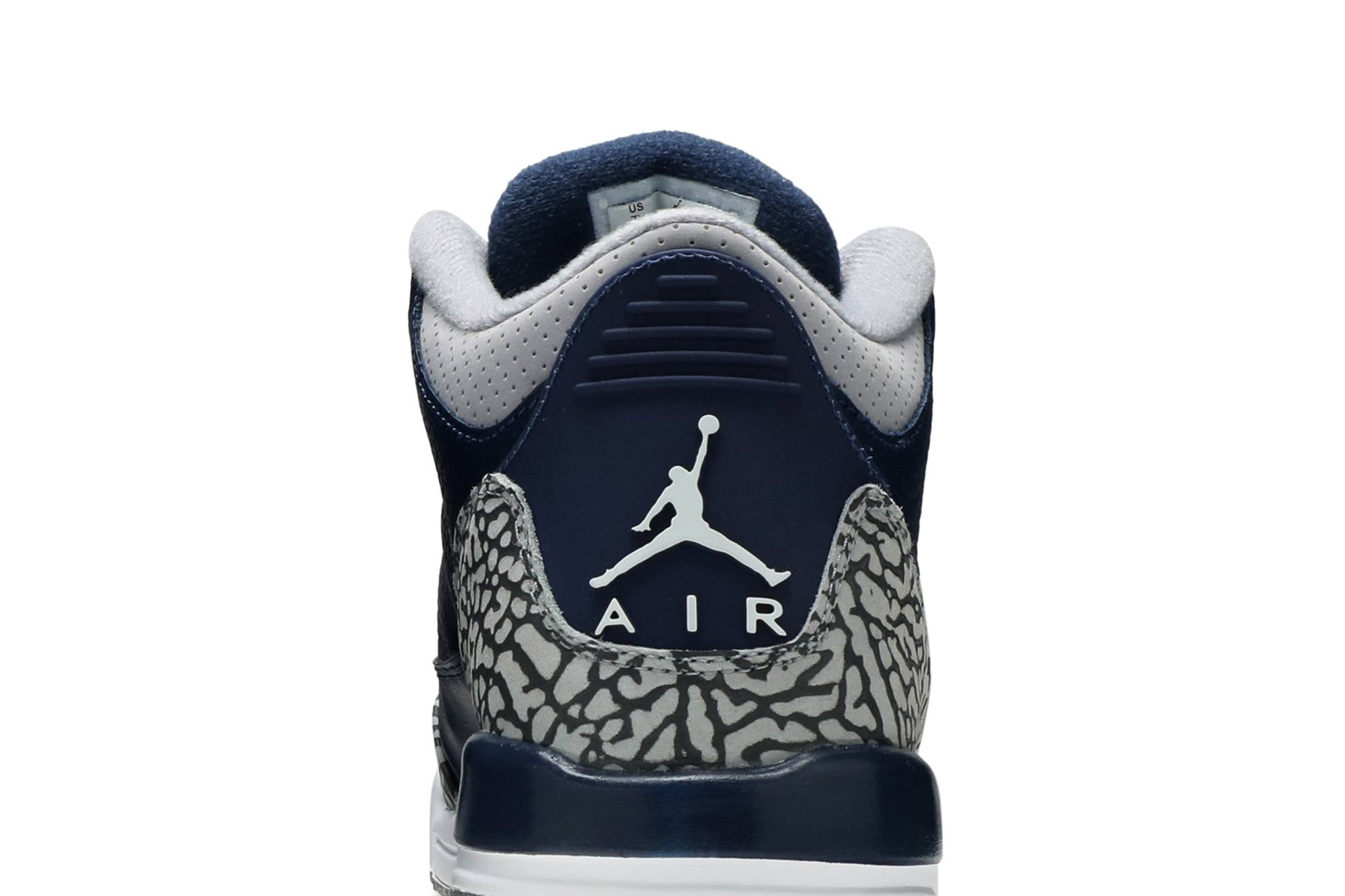 ( Grade School ) Air Jordan 3 Retro Georgetown 398614-401 - Image 14