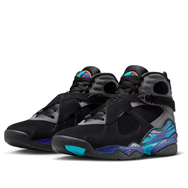 Air Jordan 8 Retro 'Aqua' 2025 - Image 4