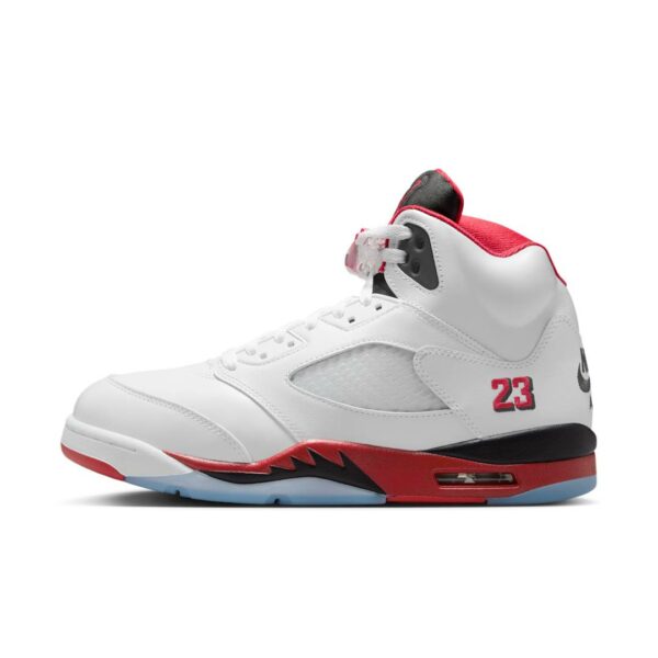 Air Jordan 5 “Fire Red” with Black Tongue - Image 3