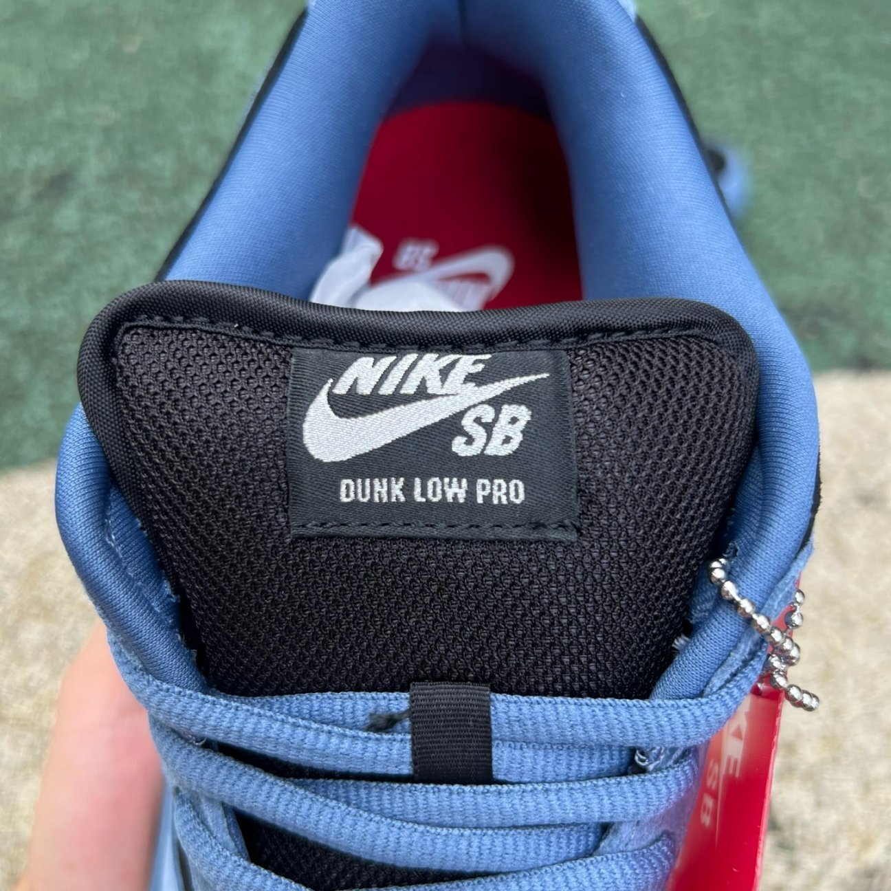 Supreme x Nike Dunk Low SB in the "Ocean Fog" - Image 11