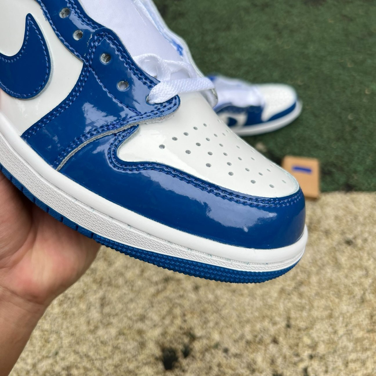 Nike Air Jordan 1 Low OG "Storm Blue" - Image 2