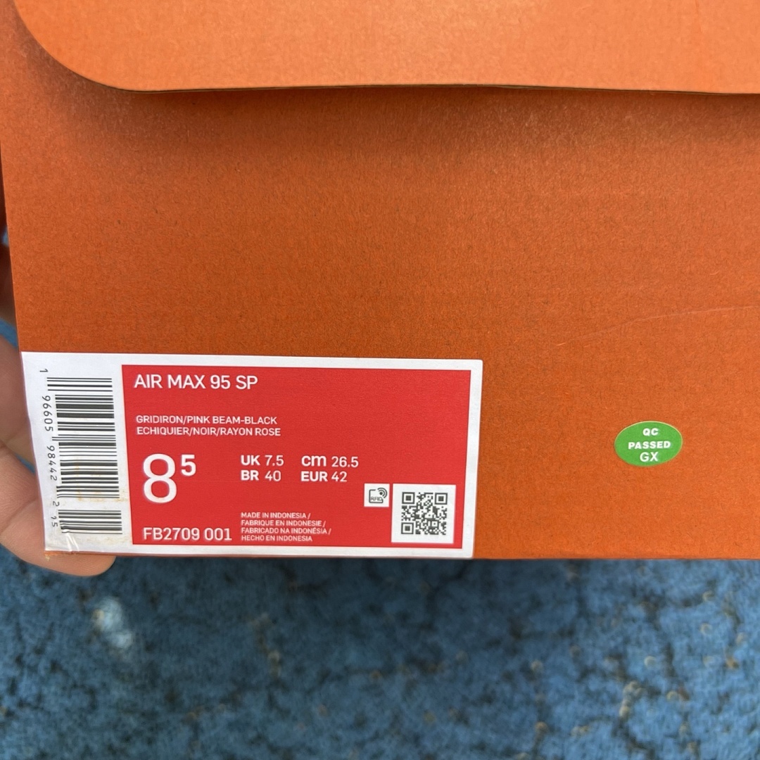 Corteiz x Nike Air Max 95 "Pink Beam" DR0589-001 - Image 2