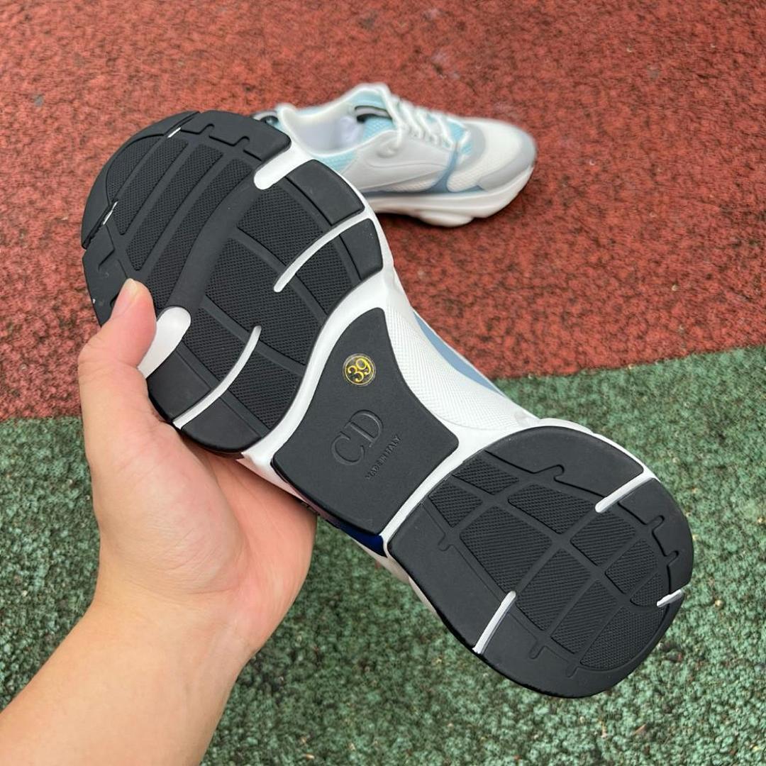 Dior B22 Sneaker White Grey Blue - Image 6