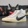 Off-White x Nike Blazer Mid "The Ten" White/Black-Muslin AA3832-100
