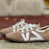 Louis Vuitton Run Away Sneaker Suede and Leather Brown White