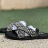 Dior Explorer Sandal Black and Beige Dior Oblique Jacquard 3SA128ZNV_H961