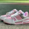 Louis Vuitton LV Trainer Sneaker Pink White