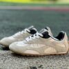 CD Retro Runner Sneakers Khaki Beige Black Gum Sole