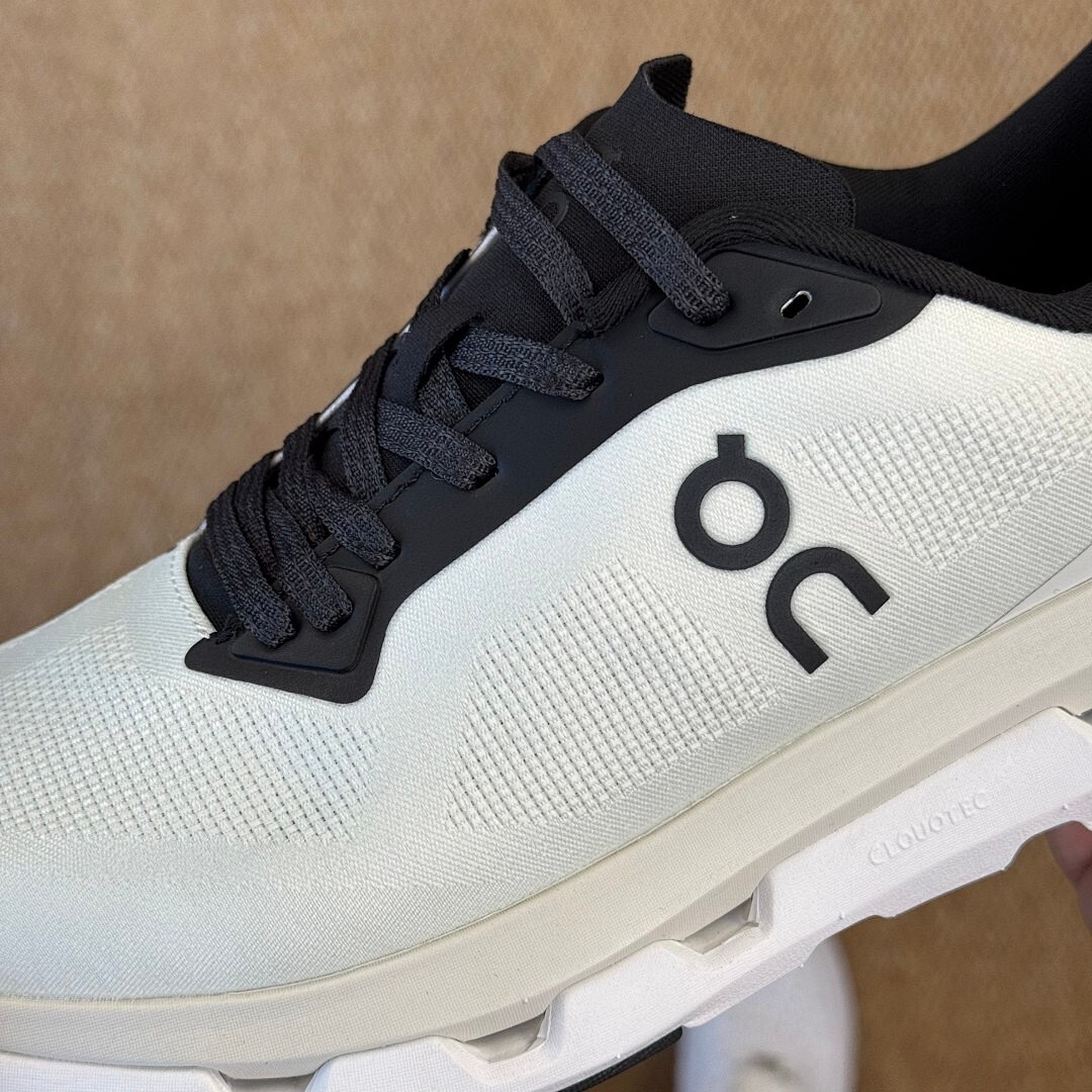 On Cloudmonster Undyed-White Black - Image 5