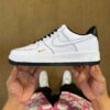 Nike Air Force 1 '07 LV8 White Black Metallic Gold FD0793-100