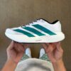 Adidas Adizero SL Shoes HQ1258 Cloud White / Dark Green / Core Black