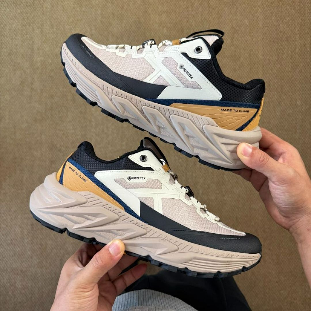 New Balance Fresh Foam X More Trail V3 Gore-Tex Timberwolf Black Dark Shadow - Image 9