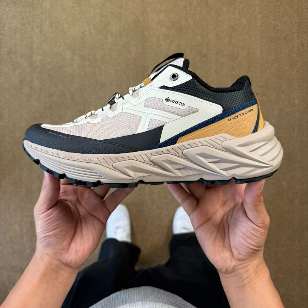 New Balance Fresh Foam X More Trail V3 Gore-Tex Timberwolf Black Dark Shadow - Image 10