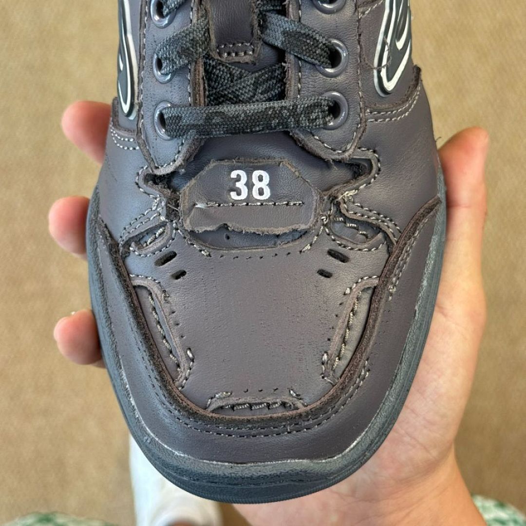 Balenciaga WORN-OUT Umbro Low Top Sneaker Grey 760920W5B701210 - Image 4