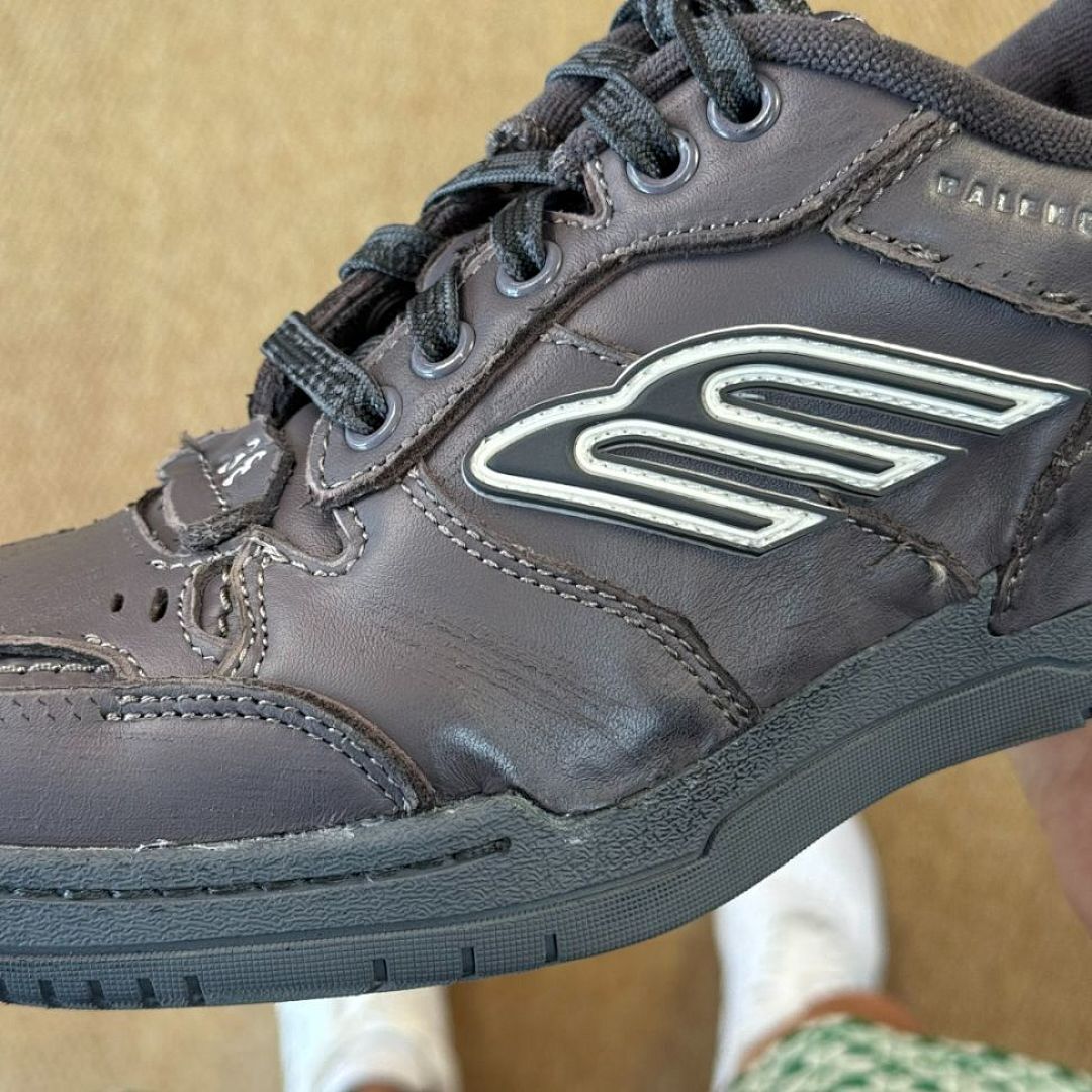 Balenciaga WORN-OUT Umbro Low Top Sneaker Grey 760920W5B701210 - Image 5