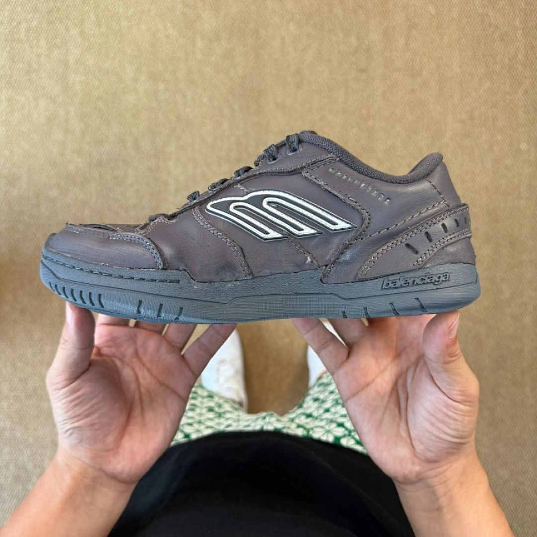 Balenciaga WORN-OUT Umbro Low Top Sneaker Grey 760920W5B701210 - Image 10