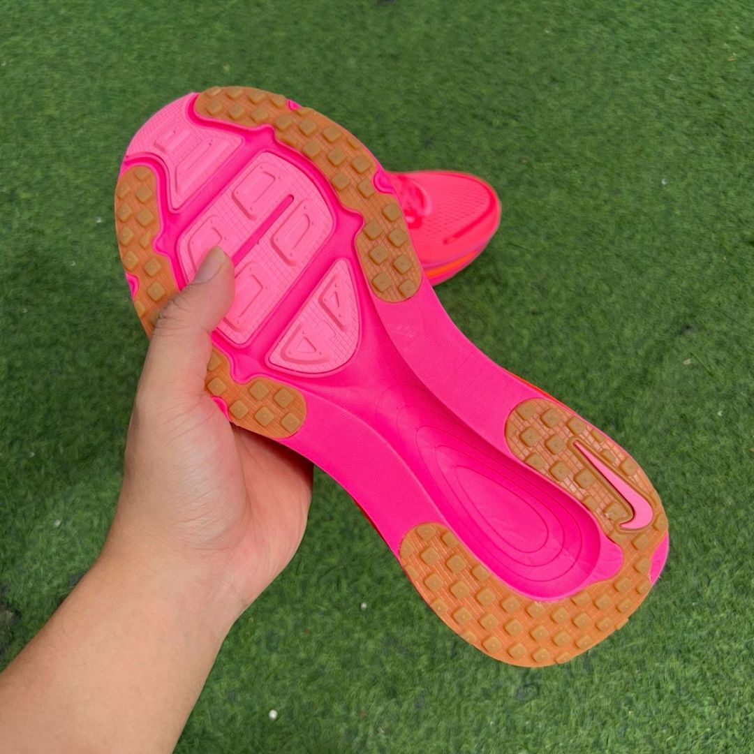 Nike ZoomX Invincible Run Flyknit 3 Hyper Pink Metallic Silver Atomic Orange - Image 6