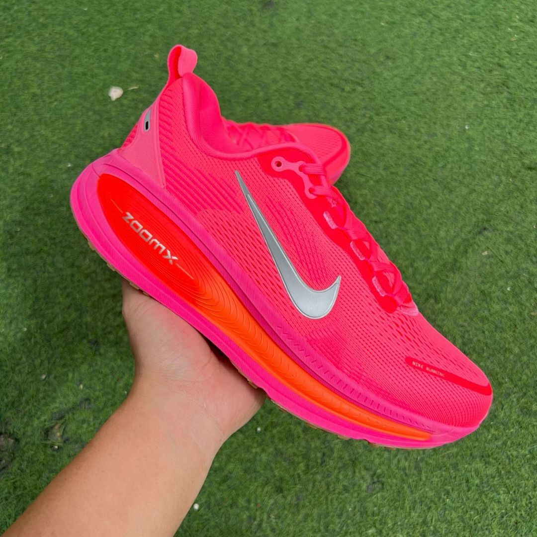 Nike ZoomX Invincible Run Flyknit 3 Hyper Pink Metallic Silver Atomic Orange - Image 9