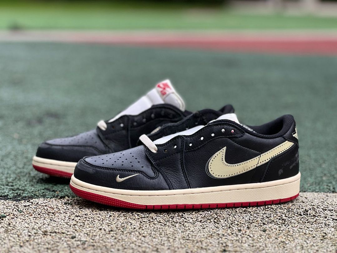 Travis Scott x Air Jordan 1 Low OG Black Phantom DM7866-001