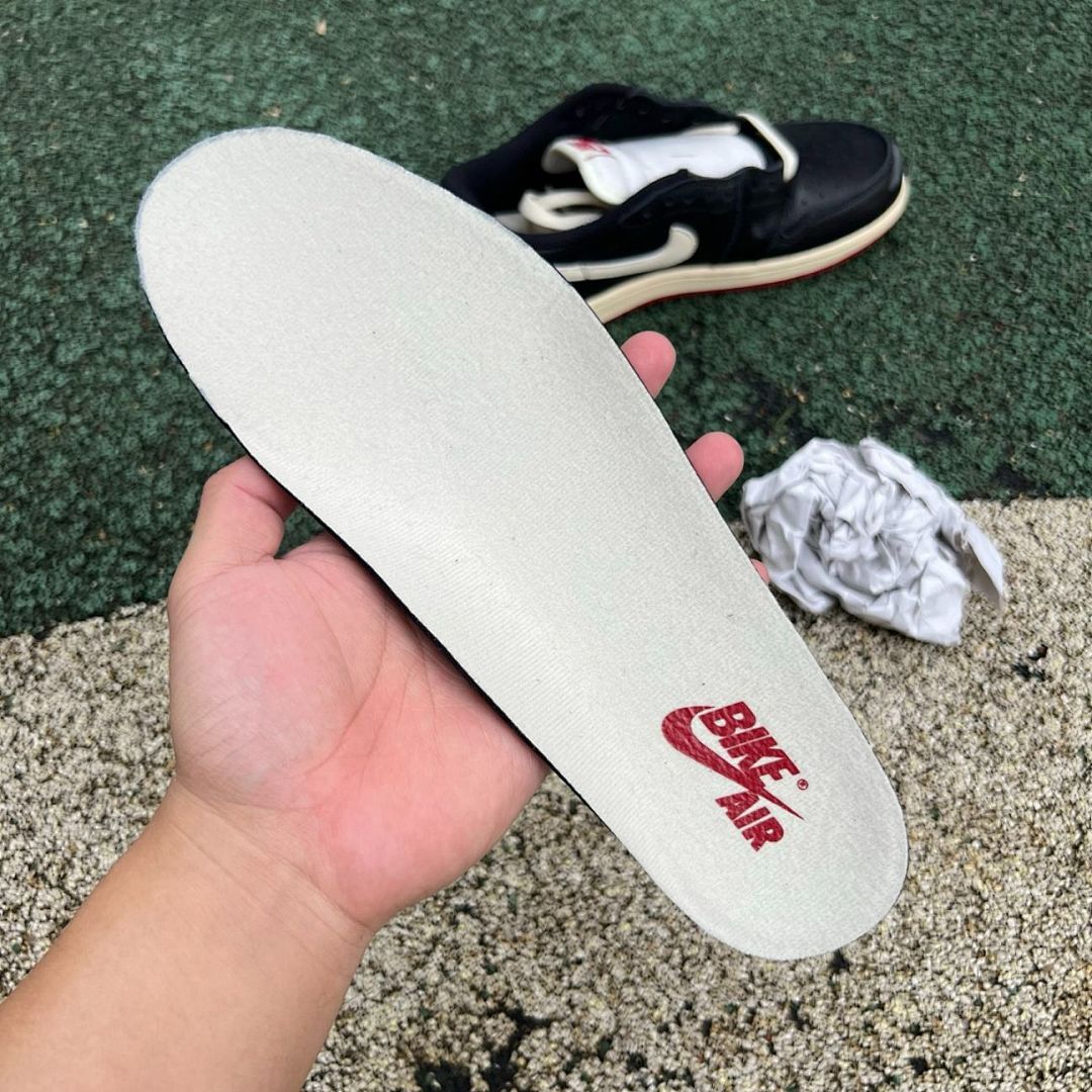 Travis Scott x Air Jordan 1 Low OG Black Phantom DM7866-001 - Image 6