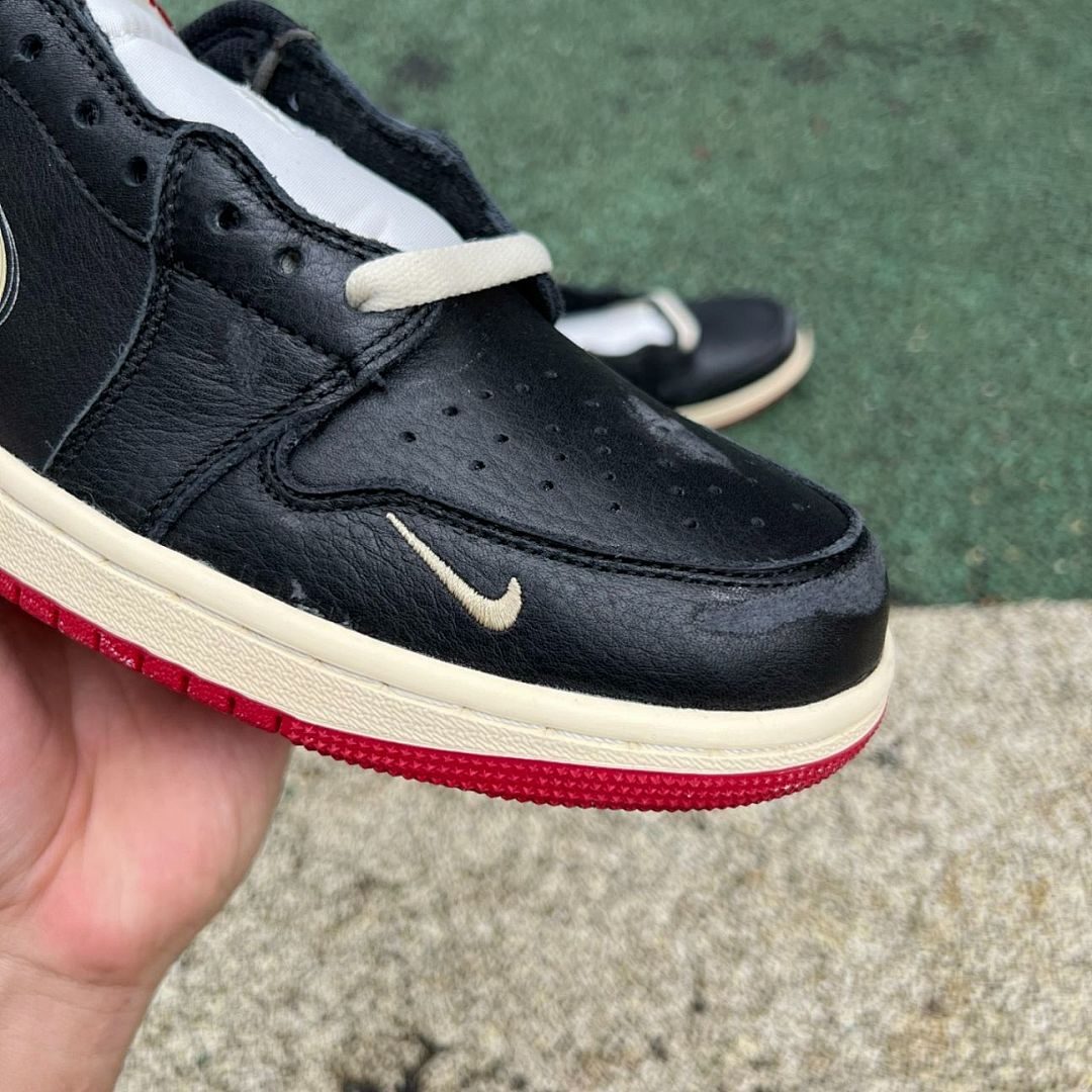 Travis Scott x Air Jordan 1 Low OG Black Phantom DM7866-001 - Image 11