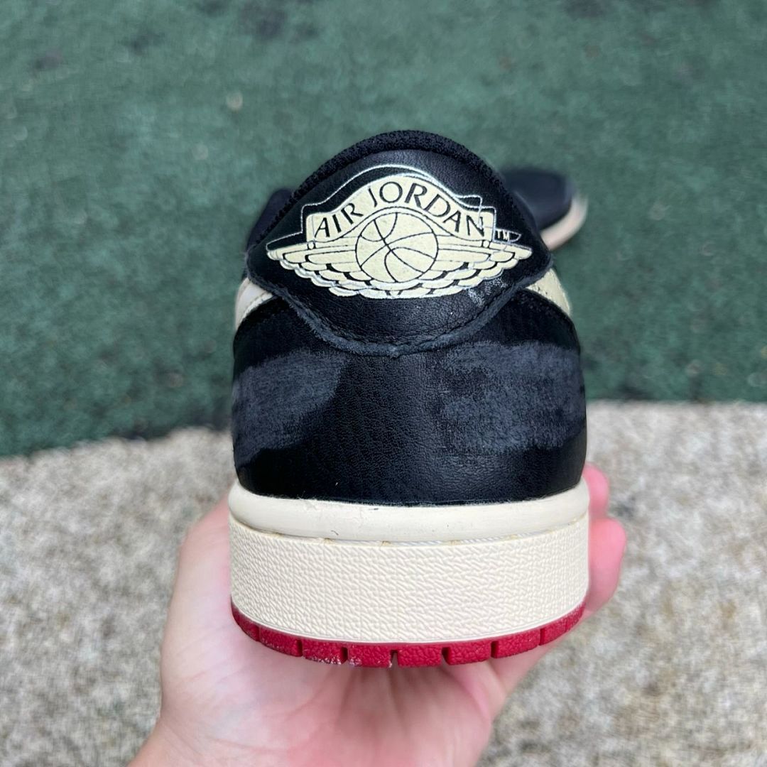 Travis Scott x Air Jordan 1 Low OG Black Phantom DM7866-001 - Image 17