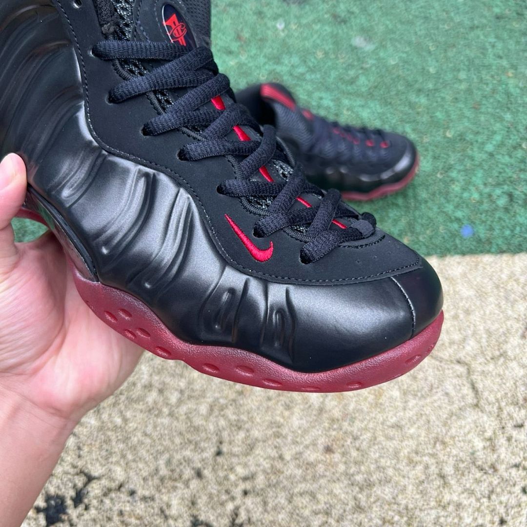 Nike Air Foamposite Pro Black Varsity Red 624041-006 - Image 3