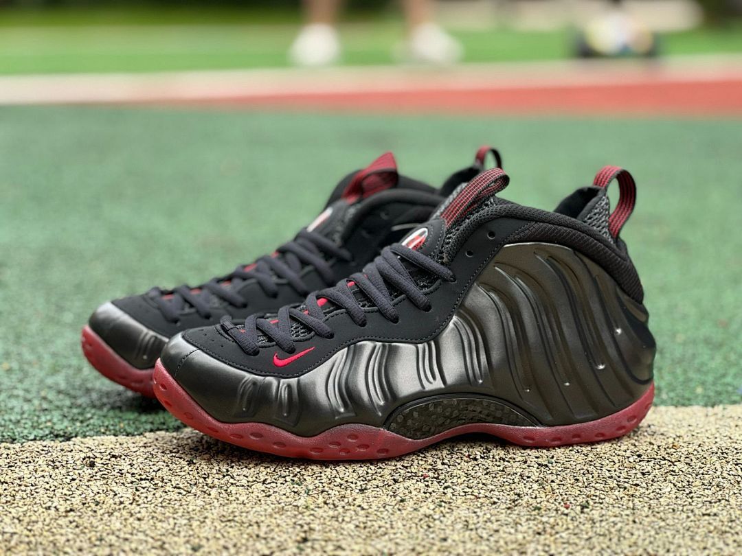 Nike Air Foamposite Pro Black Varsity Red 624041-006 - Image 11