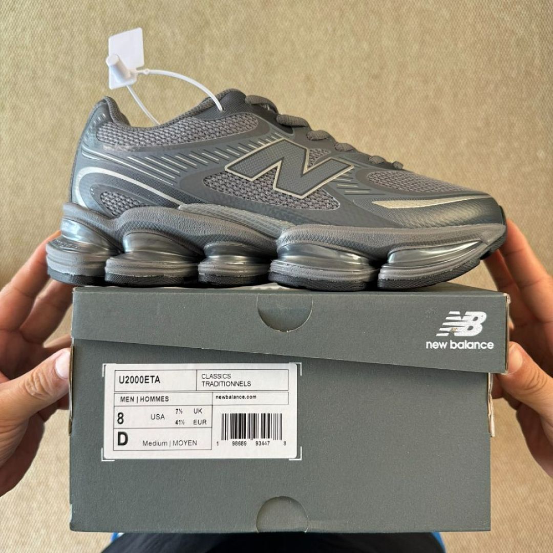 New Balance 1906R Shox Grey - Image 3