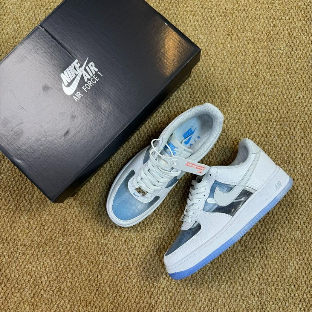 Nike Air Force 1 React White Light Bone CW7570-100 - Image 2