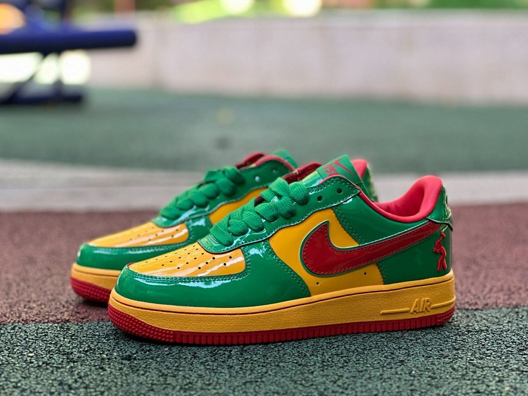 Nike Air Force 1 Low Rasta Bob Marley 'Catch A Fire'