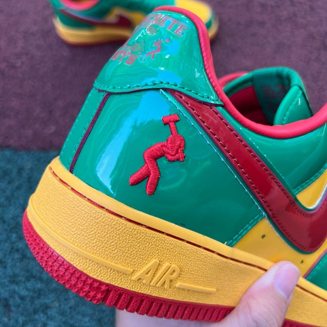Nike Air Force 1 Low Rasta Bob Marley 'Catch A Fire' - Image 5