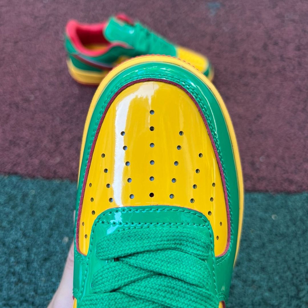 Nike Air Force 1 Low Rasta Bob Marley 'Catch A Fire' - Image 7
