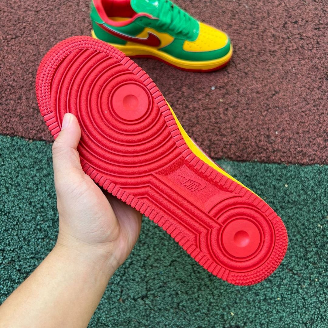 Nike Air Force 1 Low Rasta Bob Marley 'Catch A Fire' - Image 9