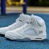 Air Jordan 5 Retro Pure Platinum 136027-130
