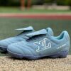 Louis Vuitton Light Blue Monogram Turf Soccer Shoes