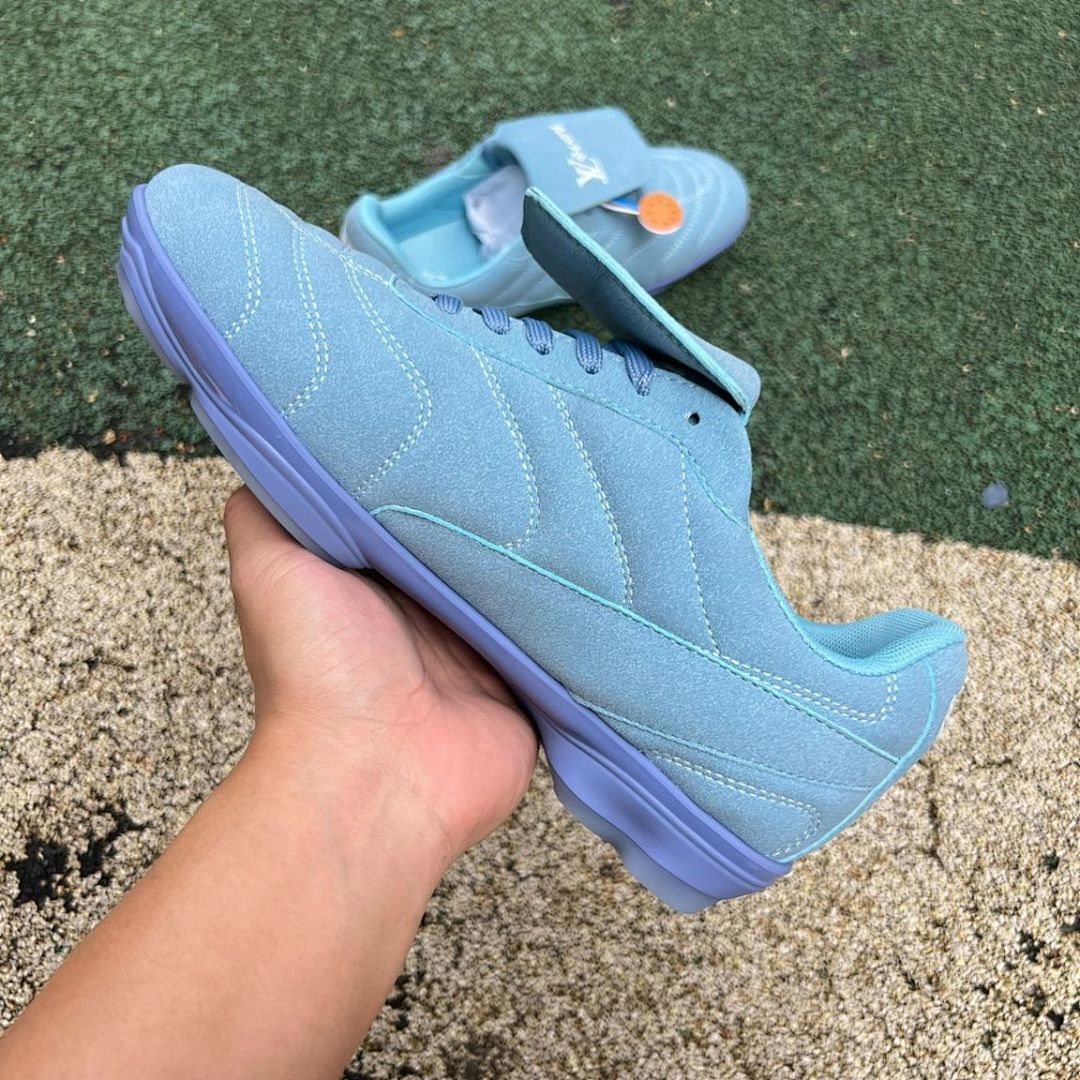 Louis Vuitton Light Blue Monogram Turf Soccer Shoes - Image 7