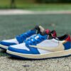 Union x Air Jordan 1 Low OG SP White University Blue Varsity Red FJ0870-100