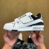 Louis Vuitton LV Trainer Sneaker White and Black
