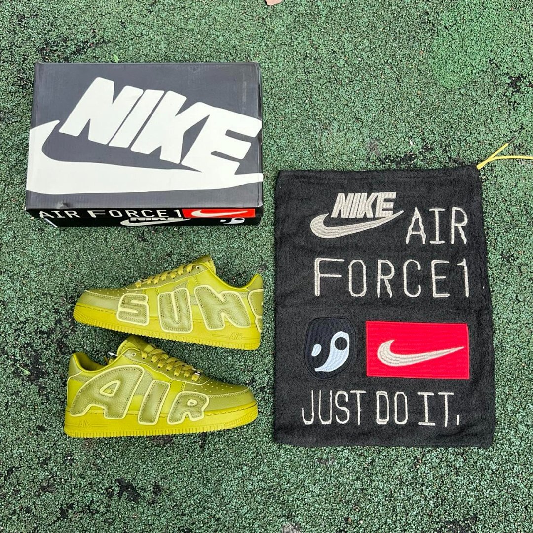 Supreme x Nike Air Force 1 Low Mean Green CU9225-300 - Image 10