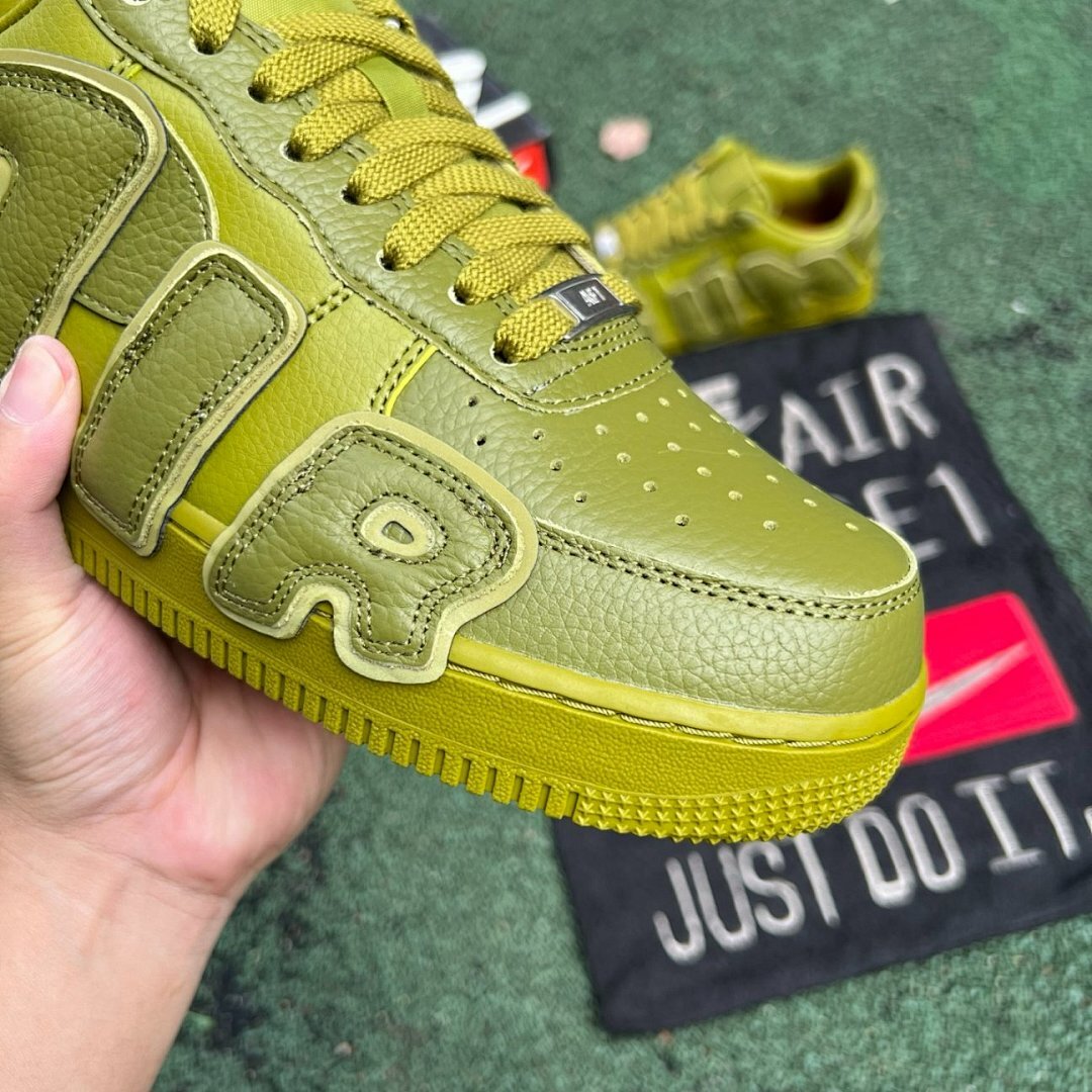Supreme x Nike Air Force 1 Low Mean Green CU9225-300 - Image 11