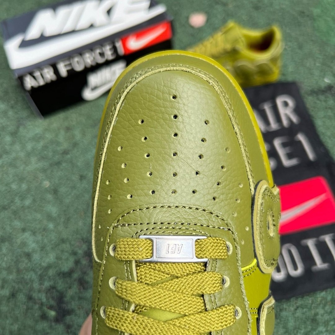 Supreme x Nike Air Force 1 Low Mean Green CU9225-300 - Image 12