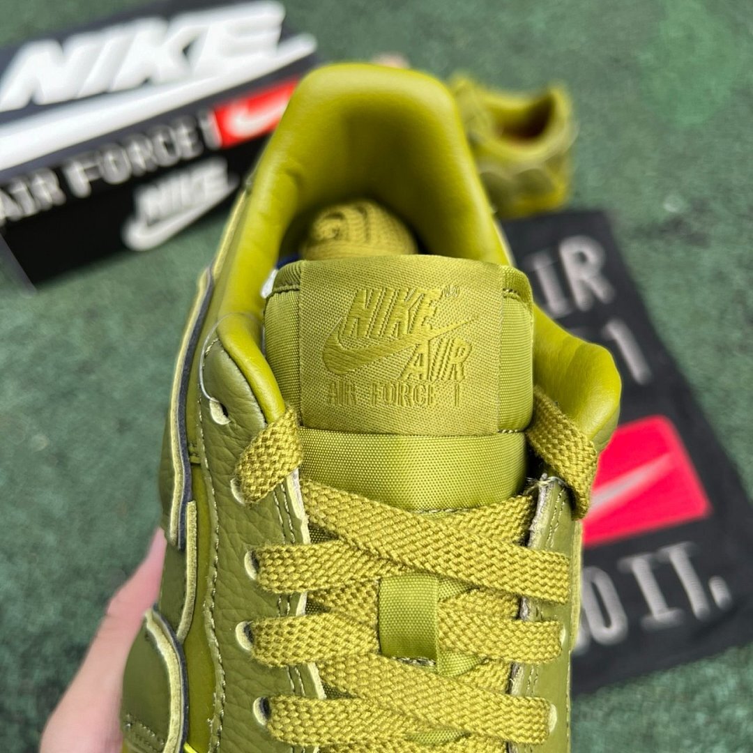 Supreme x Nike Air Force 1 Low Mean Green CU9225-300 - Image 13