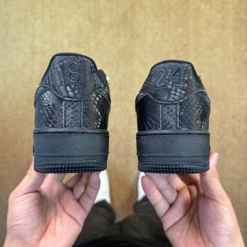 Nike Air Force 1 Low '07 Black Python CW2646-001 - Image 6