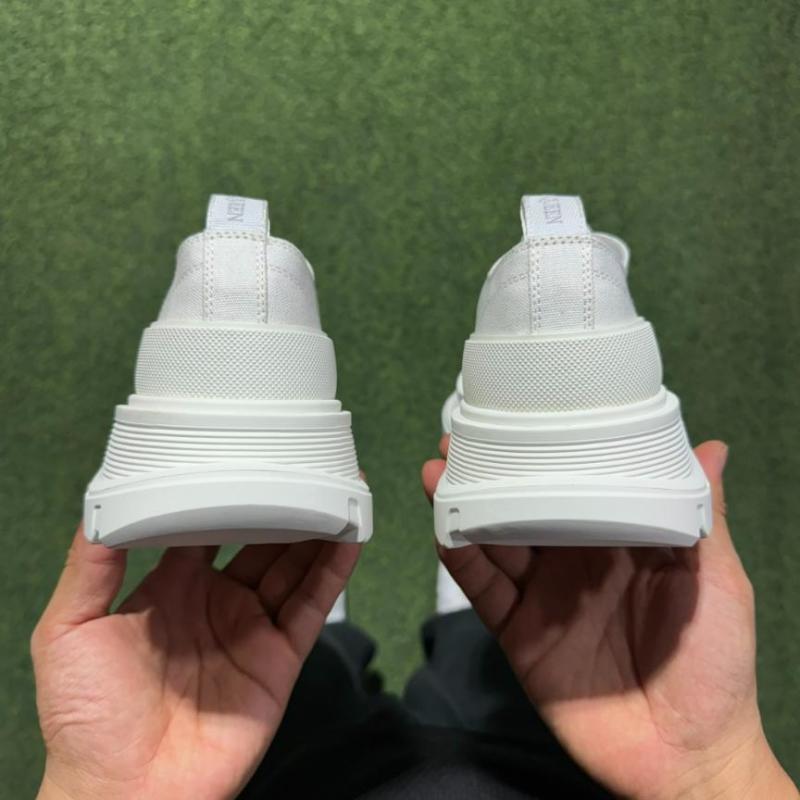 Alexander McQueen Tread Slick Lace-up Sneaker White 611705W4L329000 - Image 7