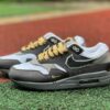 Nike Air Max 1 Patta Waves Dark Grey Light Blue Gold