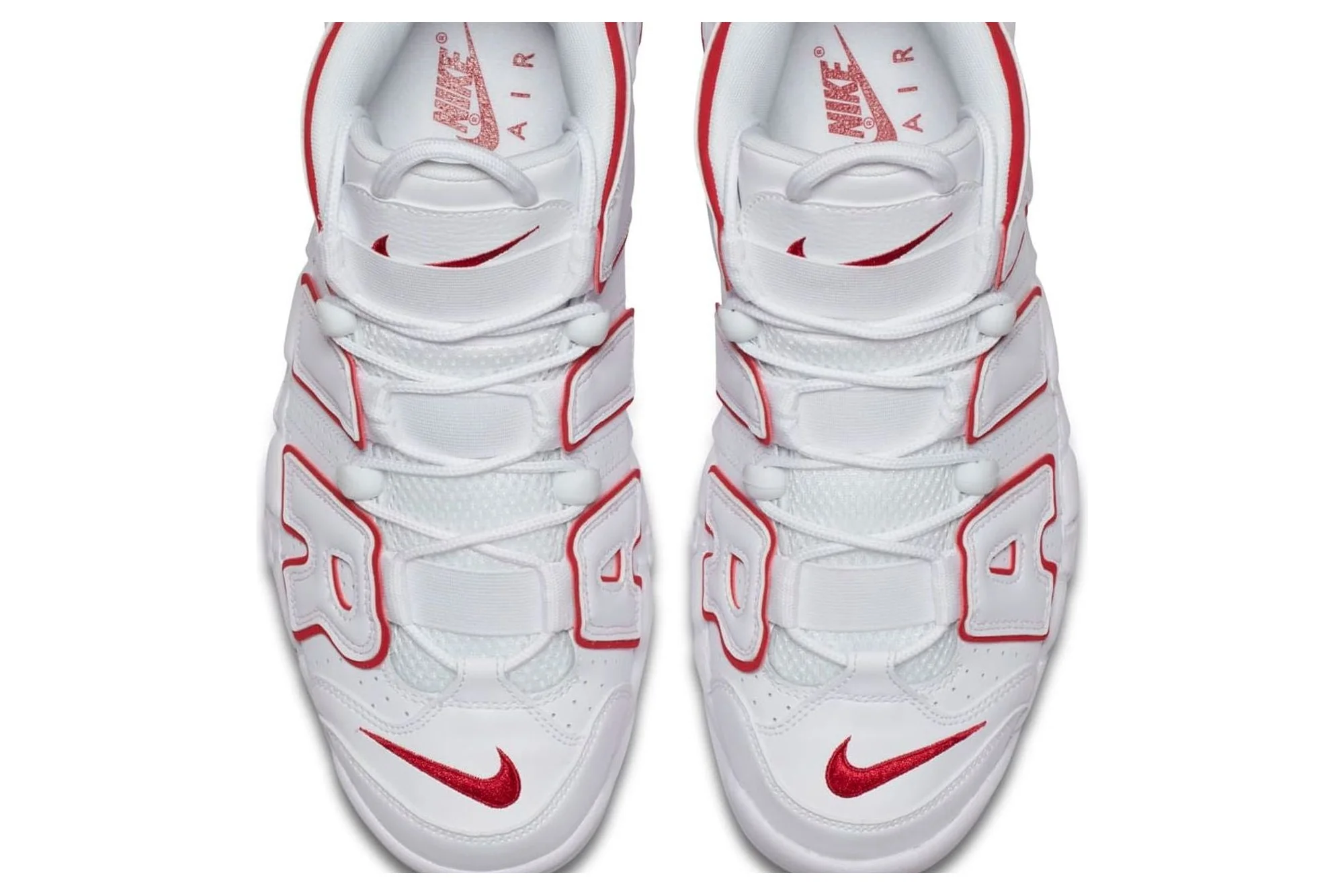 Nike Air More Uptempo ‘White Varsity Red’ 2021 921948-102 - Image 4